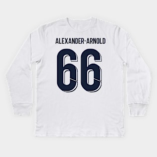 Trent Alexander Arnold Away Kids Long Sleeve T-Shirt